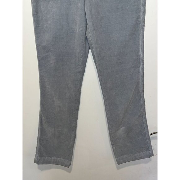 NWT Free People Pearl Blue High Time Kick Flare Mid Rise Slim Fit Pant Women siz - Picture 4 of 12